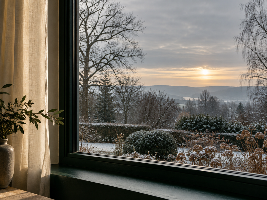 Wenig Sonne im Winter