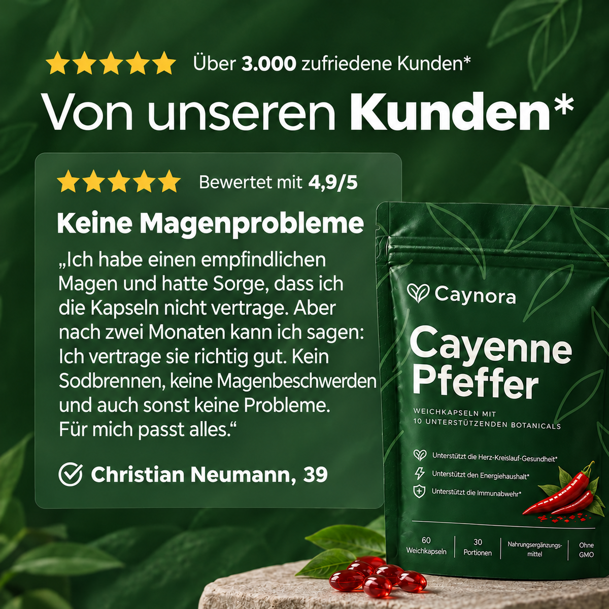 Caynora Cayenne Kapseln