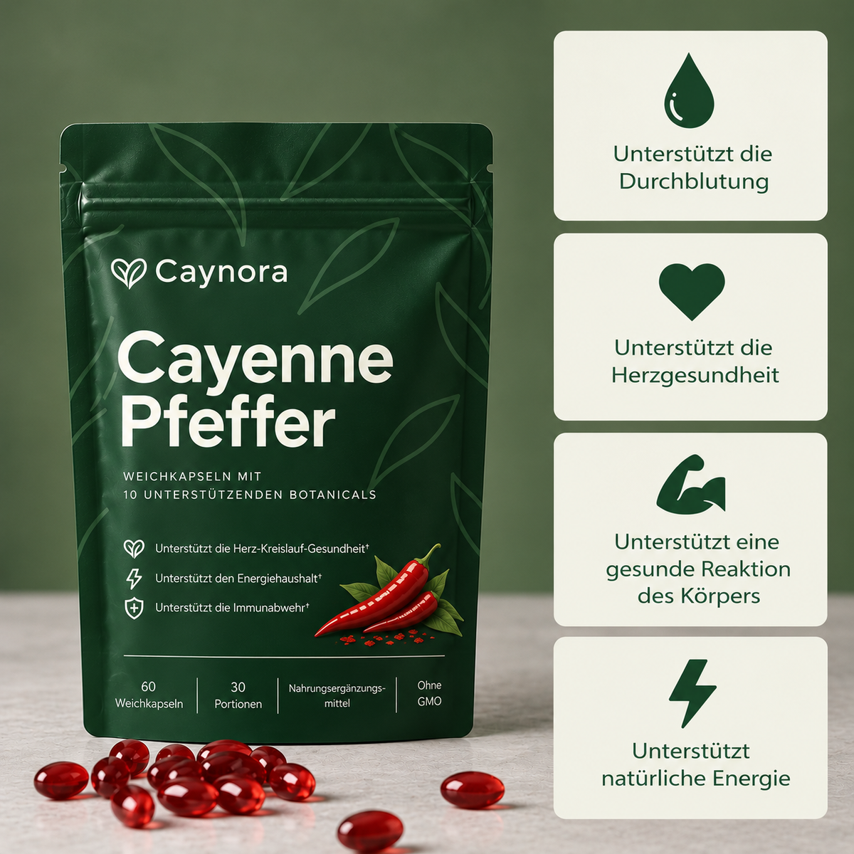 Caynora Cayenne Kapseln