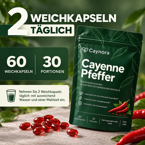 Caynora Cayenne Kapseln